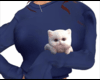 Blue Sweater Kitten