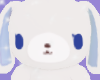 ! Bunny white plush