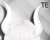 -TE- White Horns