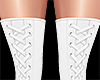 𓇼 White Boots ll