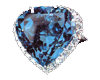 sm Blue Heart Diamond