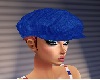 blue french beret