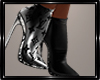 *MM* Leather booties LV