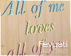 Wall Deco - All of me