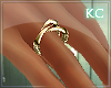 !K Sally Claw Ring