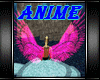Angel Wings pink anime