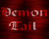 demon/devil tail *Rd&Bk*