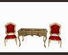 BAroque chair and table
