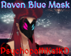 Raven Blue Mask