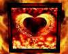 Firey Heart Frame
