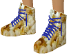popcorn shoes M blue