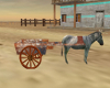 Western Donkey & Cart 
