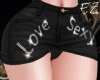 EZ- LLXL Blk Jeans Skirt