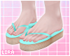 Kawaii Mint Sandals