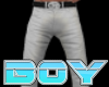 BOY Boot Jeans White