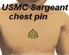 USMC Sargeant chest pin