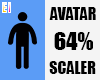 Avatar Scaler 64%