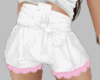 White/Pink Lace ShortsCD