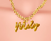 COLAR OURO MILY F