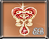 EB*RED&GOLD EARRINGS