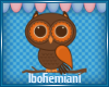 Fall Owl Sticker