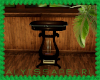 Emerald Lyre Table