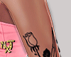 E! Knife&Rose Tatto Arm