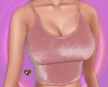 ☾ velvet top
