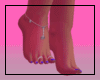 Purple Nail Feet`s