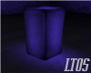 Purple Lighted Cube Seat