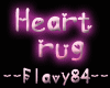 [F84] Heart Rug