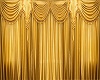 Gold curtain