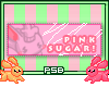 Pink Sugar Sticker