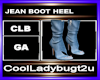 JEAN BOOT HEEL