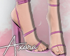 A| Pink Strap Heels