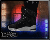 D- Black Sneakers Boots