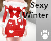 Sexy Winter Tops red