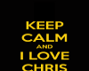 (ED)Keep Calm love chris