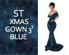 ST XMAS GOWN 3 BLUE