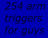 arm triggers