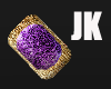 AMETHYST GOLD RING (F)