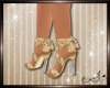 China Doll Shoes Gold