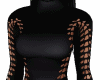 Sexy Black Holey Dress