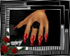 Nails *Coral Glitter*