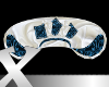X. BlueSilk Sofa 1