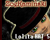 ~LOUIZE~ Black Top Hat 3