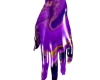 Purple Marble Gloves
