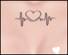 𝖎𝖈𝖔 heart tatto