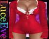 Red Wintery Romper GA
