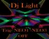 NEON DJ STAR LIGHT